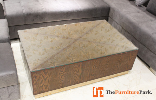 Plaza Grey L Shape Sofa - Image 3