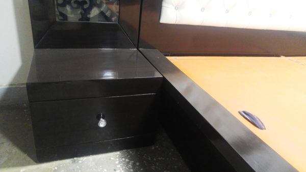Fain Dark Brown Bed - Image 3